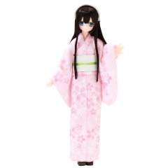 Azone international Sahra s a la mode SAHRA Sweet Days YUKATA Collection Black Hair Doll