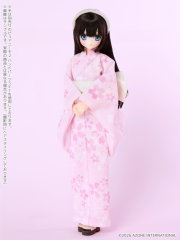 Azone international Sahra s a la mode SAHRA Sweet Days YUKATA Collection Black Hair Doll