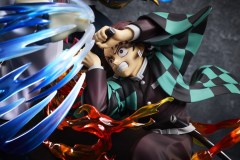 Aniplex Demon Slayer Kimetsu no Yaiba Aniplex Online Kuji Entering theInfinity Castle Decisive Battle-A Kamado Tanjiro and Tomioka Giyu and Akaza Non Scale Figure
