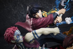 Aniplex Demon Slayer Kimetsu no Yaiba Aniplex Online Kuji Entering theInfinity Castle Decisive Battle-A Kamado Tanjiro and Tomioka Giyu and Akaza Non Scale Figure