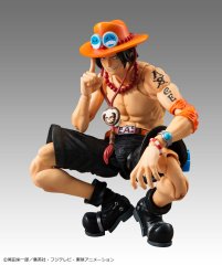 MegaHouse Variable Action Heroes ONE PIECE Portgas D Ace Action Figure (Reissue)
