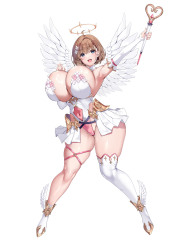 Native x Pink Cat Mataro Original Illustration Series Angel of Love Fortune Priel 1/6 Scale Figure (Bonus)