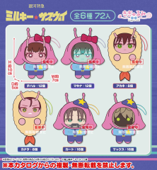 SK JAPAN Milky Subway The Galactic Limited Express Dress Up Plush Charm