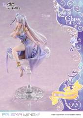 Prime 1 Studio PRISMA WING Re ZERO Starting Life in Another World Emilia Glass Edition 1/7 Scale Figure PWRZR-04 PWRZR-04S