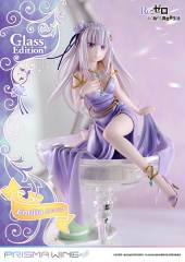 Prime 1 Studio PRISMA WING Re ZERO Starting Life in Another World Emilia Glass Edition 1/7 Scale Figure PWRZR-04 PWRZR-04S