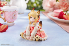 RIBOSE Original Tea Time Cats Orange Cat Figure
