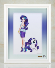 Kotobukiya Chara Fine Graph MY LITTLE PONY BISHOUJO RARITY x FLUTTERSHY