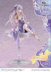 Prime 1 Studio PRISMA WING Re ZERO Starting Life in Another World Emilia Glass Edition 1/7 Scale Figure PWRZR-04 PWRZR-04S