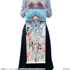Capcom Okami 20th Anniversary Reproduction Art Project Wall Scroll Summer From Okami 10th Anniversary by Kenichiro Yoshimura-