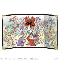 Capcom Okami Folding Screen 20th Anniversary Art