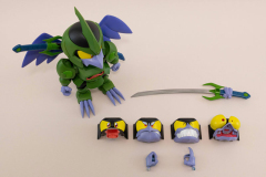 Bellfine Samurai Pizza Cats Karamaru 1/12 Plastic Model