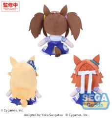 SEGA fuwa petit Umamusume Pretty Derby Plush Vol 10 EX SET Of 3