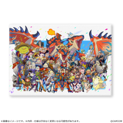 Capcom Monster Hunter Stories 10th Anniversary Art Chara Fine Board