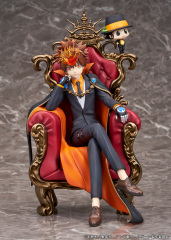 PROOF TV Anime Reborn Tsunayoshi Sawada and Reborn Scale Figure