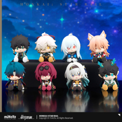 miHoYo Honkai Star Rail POTEPOTTE-R Sitting Vinyl Figure Blind Box Full Box of 8