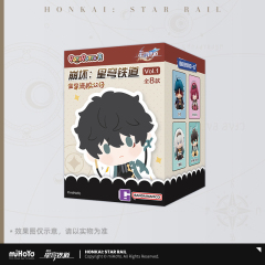 miHoYo Honkai Star Rail POTEPOTTE-R Sitting Vinyl Figure Blind Box Full Box of 8