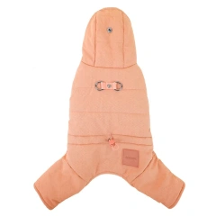 Dog Winter Jacket Cozy Reflective Warm Pet Garment-Comfortable Cold Weather Fleece Apparel Outfits for Small Medium Large Dogs
