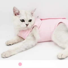 Recovery Cat Surgical Abdominal Wounds Pet Clothes Accessories Postoperative Surgical Professional Recovery Cat Clothes