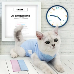 Recovery Cat Surgical Abdominal Wounds Pet Clothes Accessories Postoperative Surgical Professional Recovery Cat Clothes