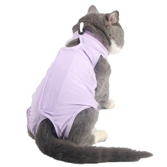Recovery Cat Surgical Abdominal Wounds Pet Clothes Accessories Postoperative Surgical Professional Recovery Cat Clothes