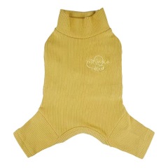 High Quality Dog Pajamas Pet Clothes Embroidered Soft Super Elastic 4 legged Dog Jumpsuit Shirt Striped Teddy Dog Pajamas