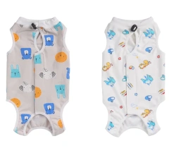 Customized oem cat hospital gown Harness Cat neuter suit for cat Sterilization operation with pet accessories