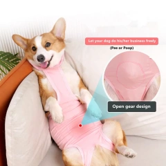 Bule/Pink Color New Design Pet Accessories Waterproof Pets Apron Adjustable Female Male Dog Vest new product ideas 2024 amazon