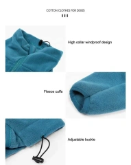 Wholesale Windproof Warm Soft Pet Coat Thermal Dog Vest Clothes for Winter Autumn