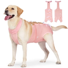Bule/Pink Color New Design Pet Accessories Waterproof Pets Apron Adjustable Female Male Dog Vest new product ideas 2024 amazon