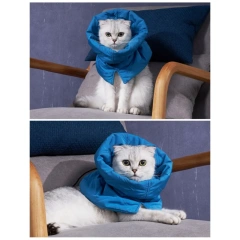 Cat Elizabethan Adjustable Collar Pet Dog Neck Cone Recovery Collar Anti-bite Protective Medical Neck Ring Pet Accessories