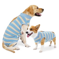 Stretchable and easy to wear limb-wrapped multi-purpose dog aftersurgery jumpsuit