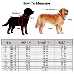 Full waterproof dog raincoat polyester dog coat breathable quick-drying pet supplies reflective strips outdoor sports night