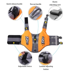 New summer print pet dog life jacket swimming suit dog swimsuit vest