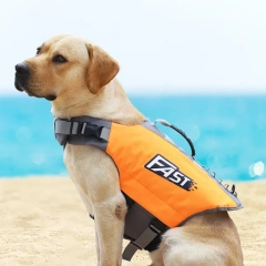 New summer print pet dog life jacket swimming suit dog swimsuit vest