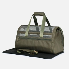 Wholesale Outdoor Portable Travel Carrying Waterproof Nylon Pet Dog Handbag With Zipper