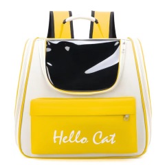 New Design Pet Custom Bags Outdoor Large Backpack Travel Breathable Pet Carrier Bag
