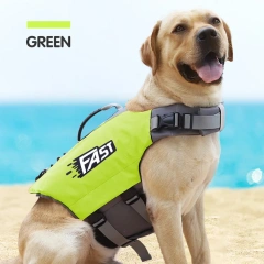 New summer print pet dog life jacket swimming suit dog swimsuit vest
