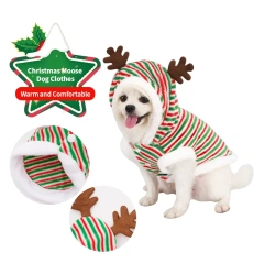 2023 New Winter Pet Christmas Coats Cat And Dog Clothes Cheap Price Supplier Selling Pet Clothes