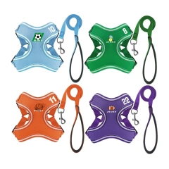 Stock pet harnesses products supplies Reflective Pet Chest Carrier Outdoor Pet Training Chest and Back Wholesale Customized