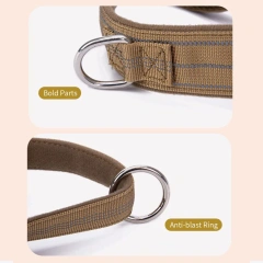 Reflective Style Harness for Dog Tactical Vest Anti Blast Nylon Dog Harness