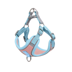 Adjustable No Pull Durable Reflective Soft Dog Harnesses And Puppy Harness With Leashes Set