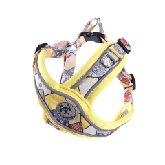 New Pets Dogs Accessories Luminous Adjustable Harness For Dogs Puppy Vest Collar Leash French Bulldog Medium Small Large Dog