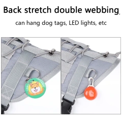 Wholesale Portable Firm Can Hold Water Large Pet Dog Harness Oxford Cloth Chest Strap