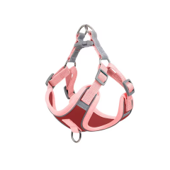 Adjustable No Pull Durable Reflective Soft Dog Harnesses And Puppy Harness With Leashes Set