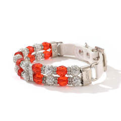 Pet accessories collar leash neck bead cat necklace Small dog collar collar accessories