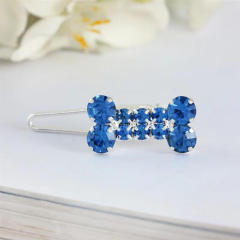 Rhinestone Bones Pet Hairpin