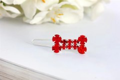 Rhinestone Bones Pet Hairpin