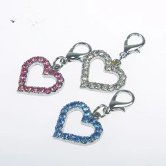 Pet Pearl Necklace Heart Shape Cat and Dog Jewelry