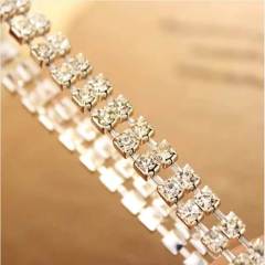 Rhinestone Dog Necklace