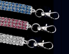 pet crystal elastic necklace